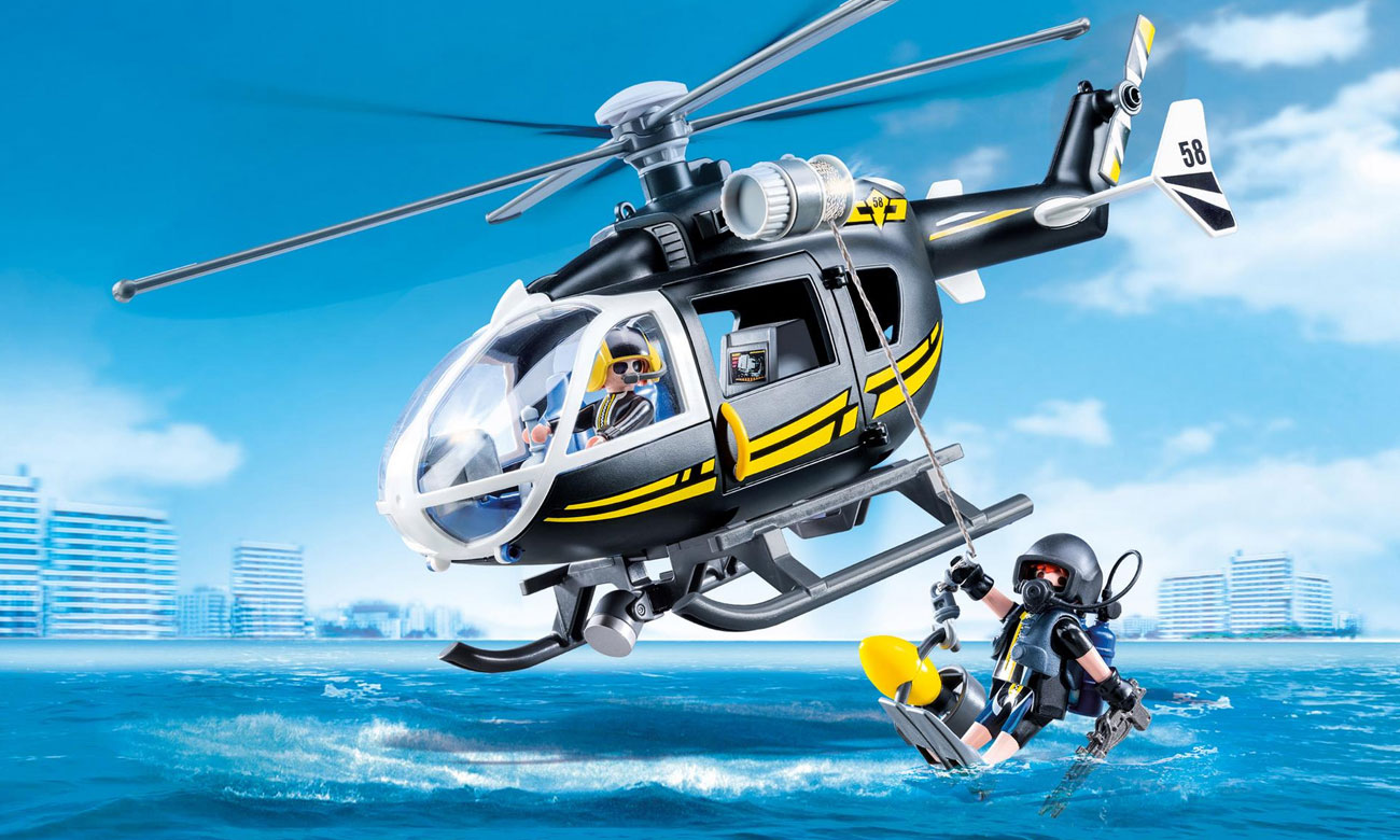 PLAYMOBIL® Helikopter jednostki specjalnej 9363