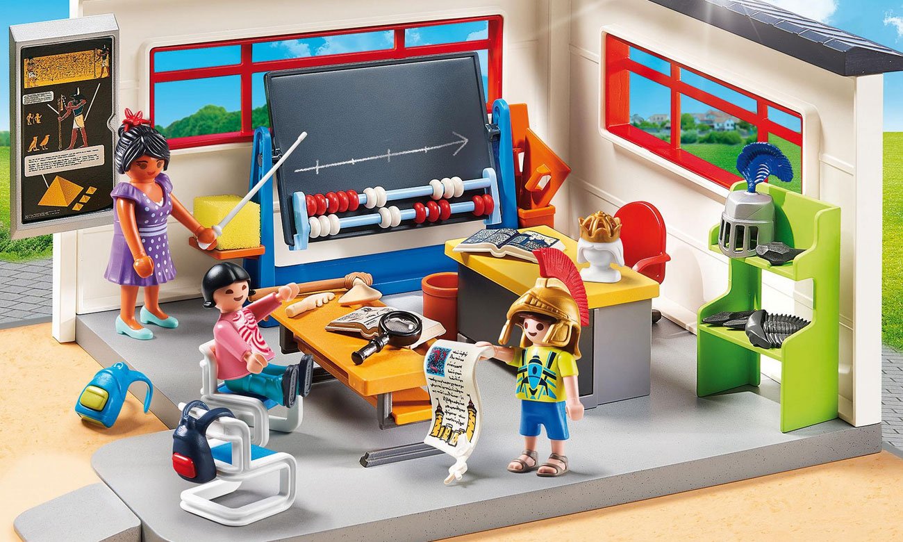 PLAYMOBIL Sala do lekcji historii 9455
