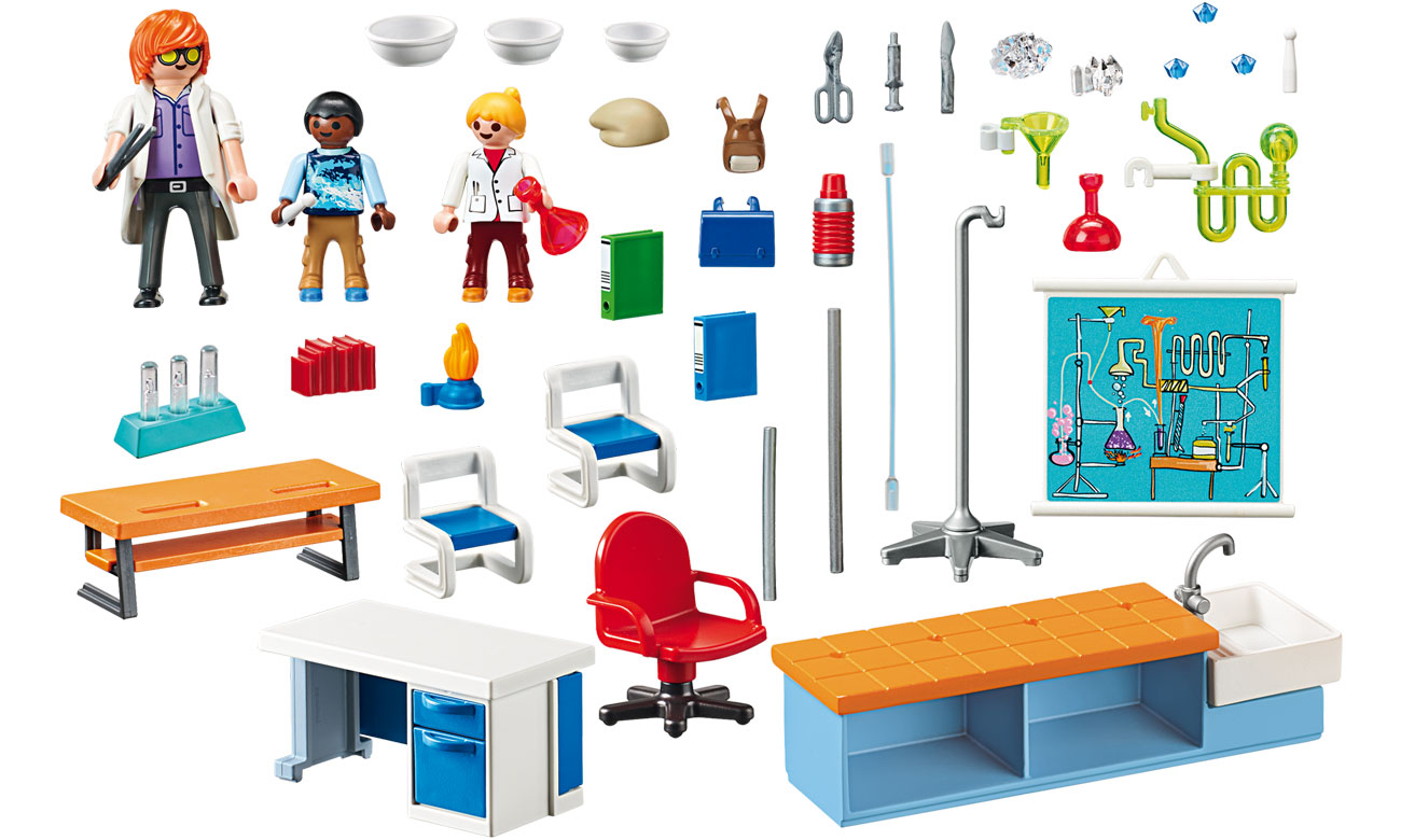 PLAYMOBIL® Sala do lekcji chemii 9456