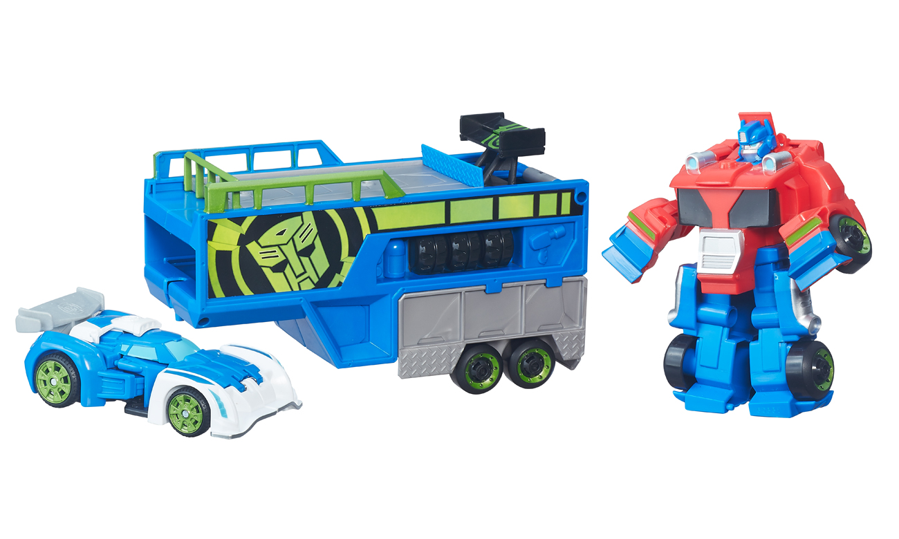 transformers duży zestaw playskool