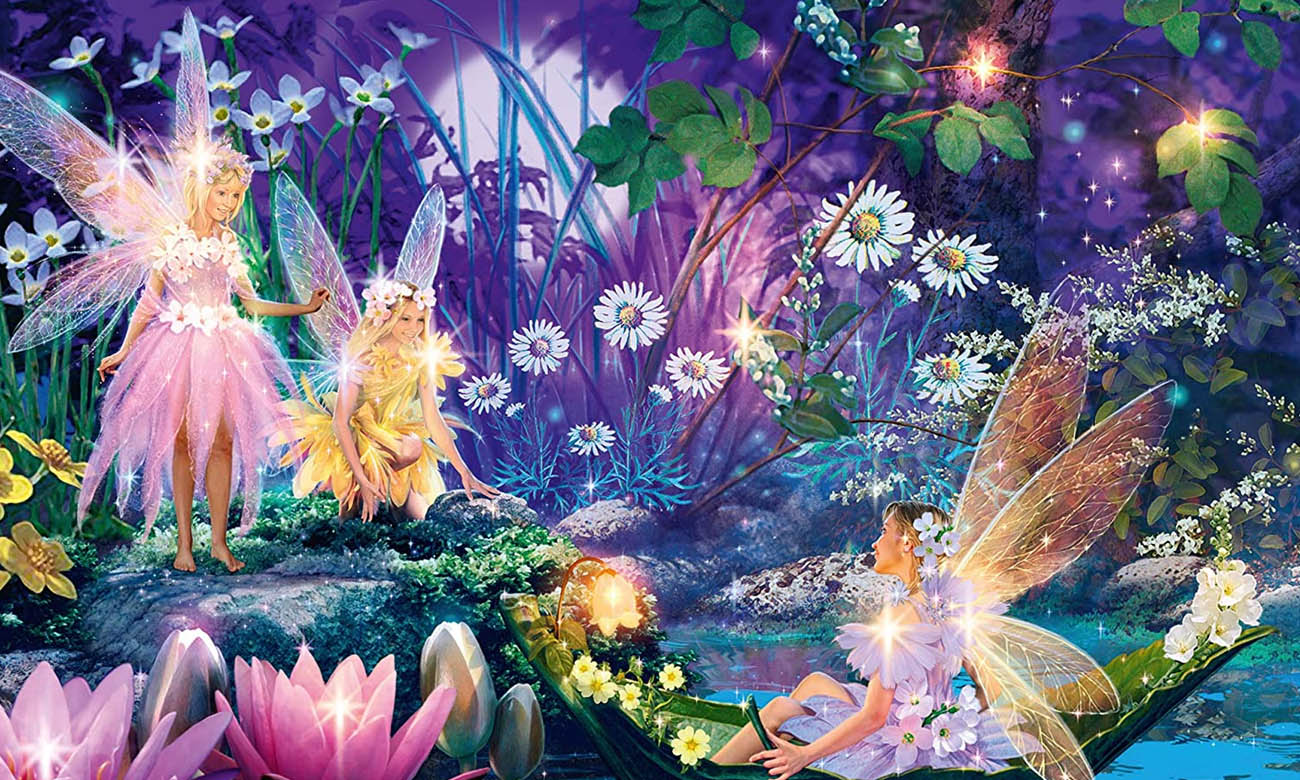 Ravensburger Puzzle Diamentowe: W bajkowym lesie 500 el.