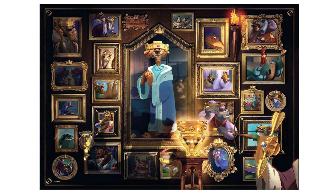 Ravensburger Villainous. Książę John 1000 el.