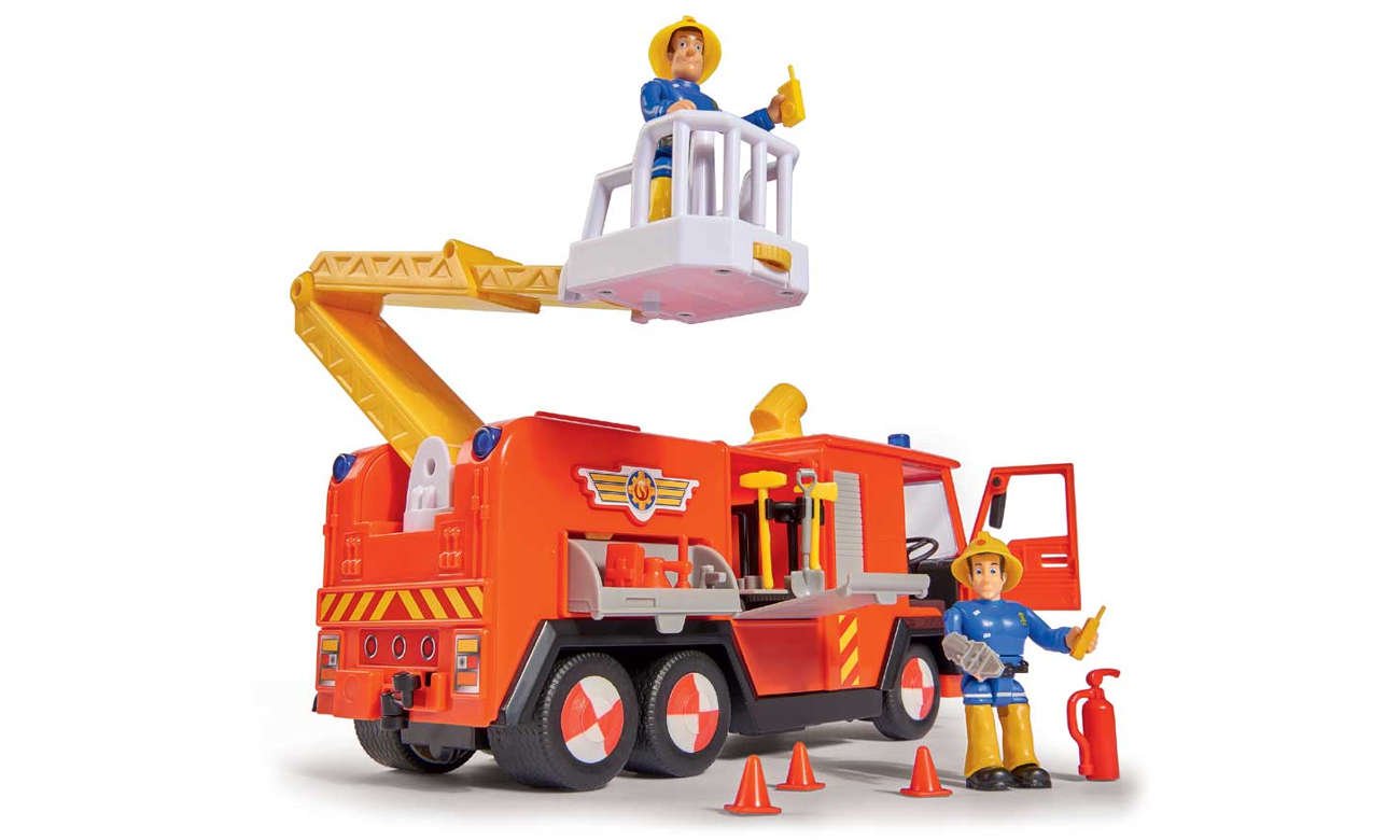 Simba 109252517 - Strażak Sam żuraw zabawkowy (50 cm