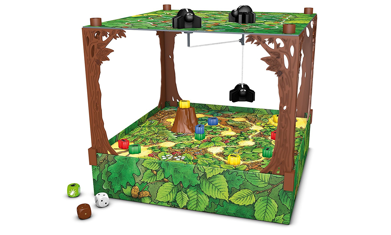 gra dla dzieci Spinderella plansza 3d