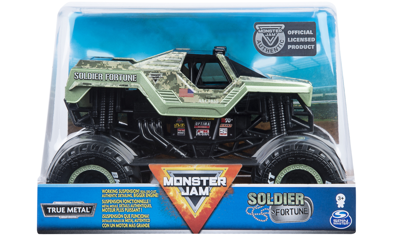 Spin Master Pojazd kolekcjonerski Monster Jam Soldier Fortune 20108315