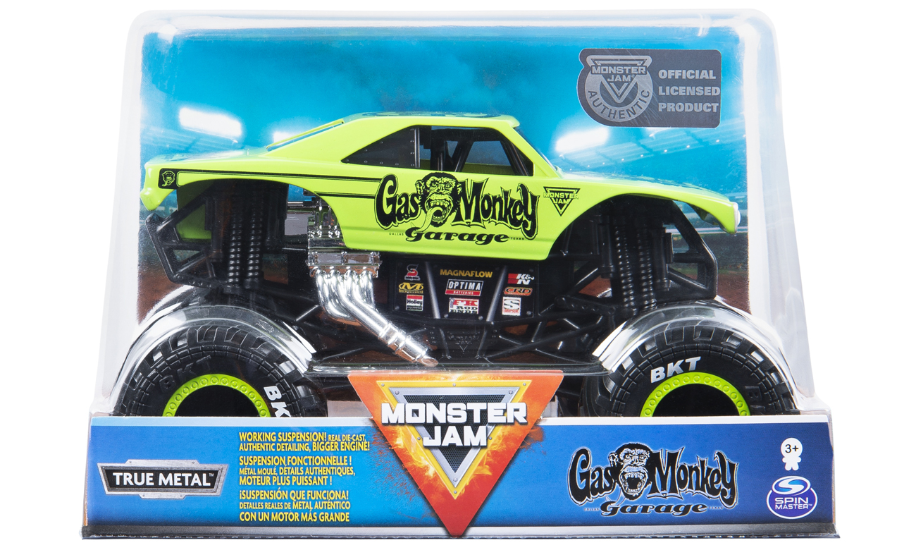 Spin Master Pojazd kolekcjonerski Monster Jam Gas Monkey 20120675
