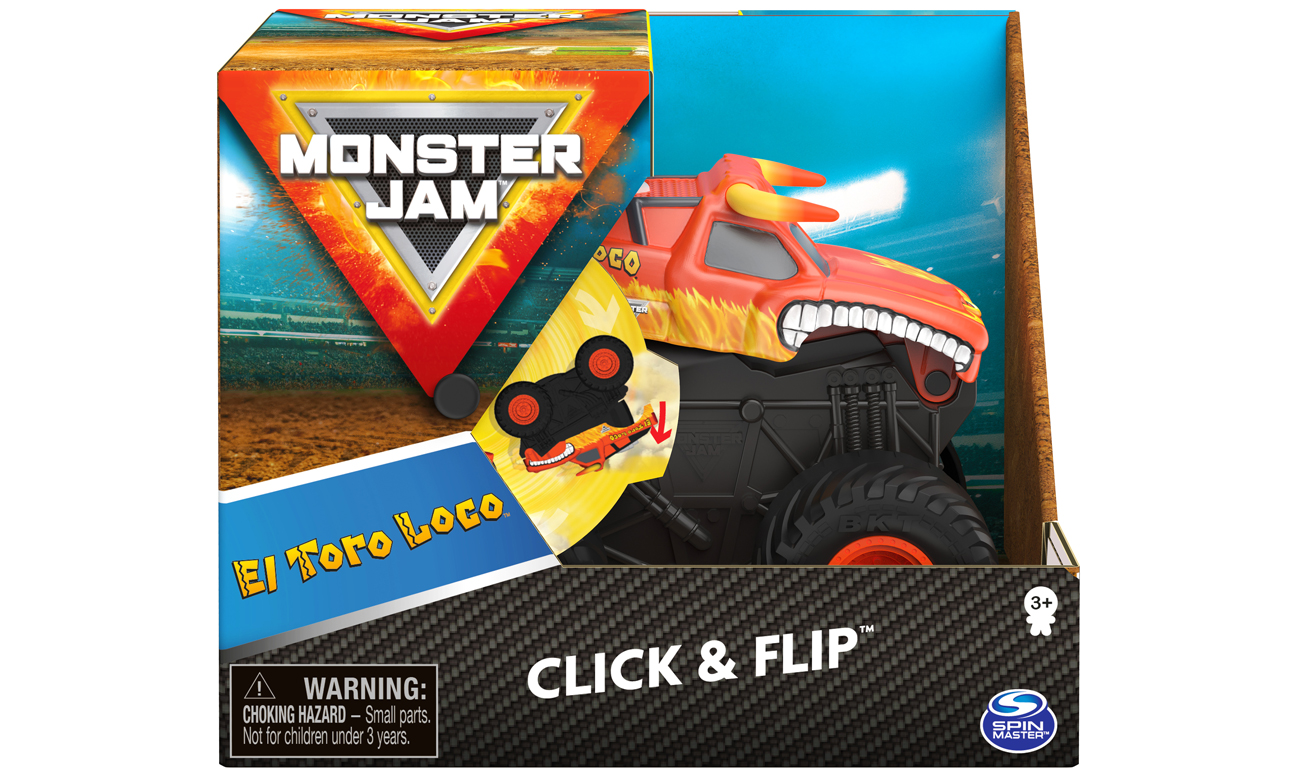Monster Jam Wirujące Opony Grave Digger od Spin Master