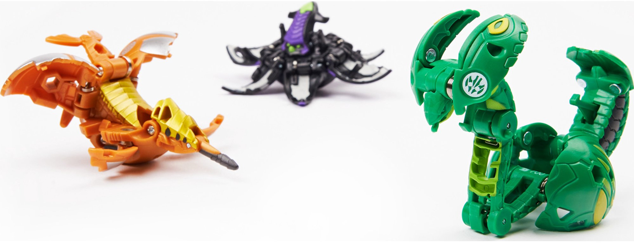 bakugan geogan rising zestaw startowy