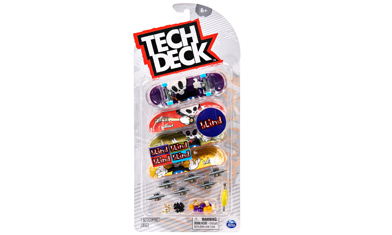 Spin Master Tech Deck Fingerboard zestaw 4 desek 6028815 20136679