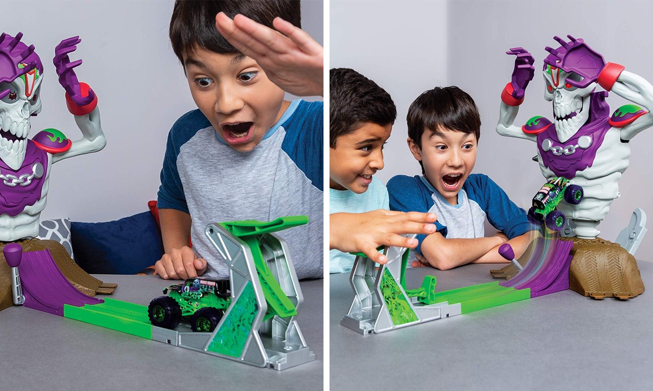monster jam monster truck zestaw