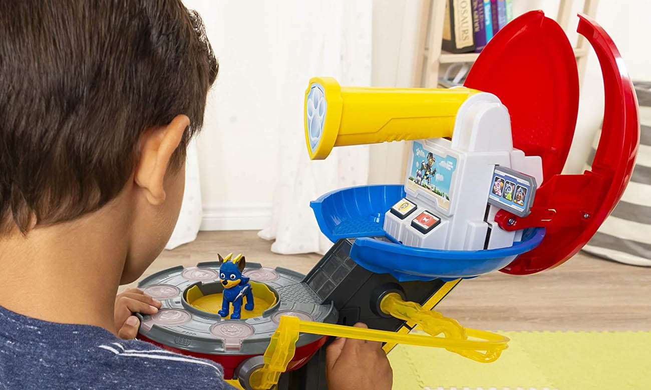 Spin Master Psi Patrol Duża Wieża Baza + Pojazd Chase z figurką 6053408