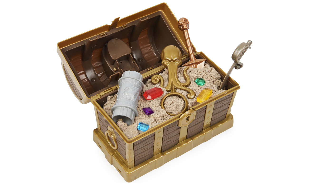 Spin Master Kinetic Sand - Ukryty skarb. Zestaw piasku kinetycznego