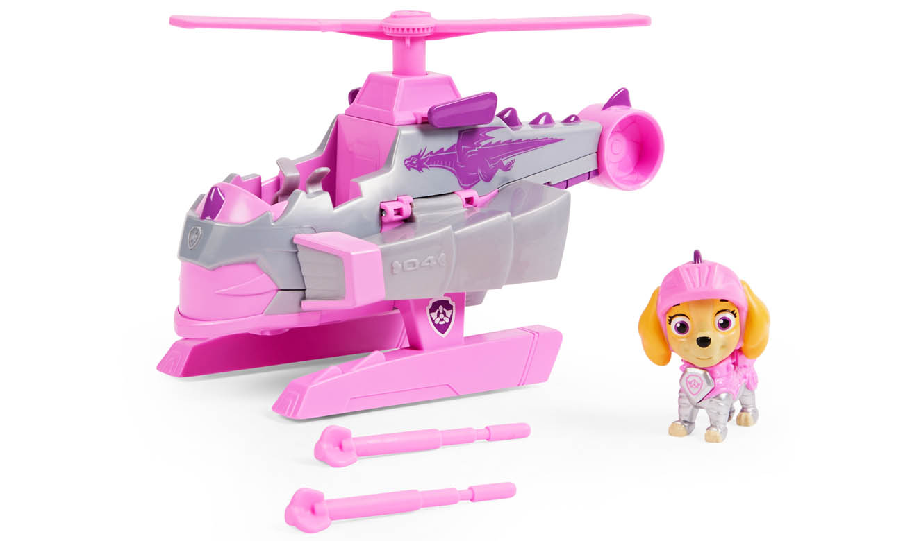 Spin Master Psi Patrol Odważni Rycerze helikopter Skye