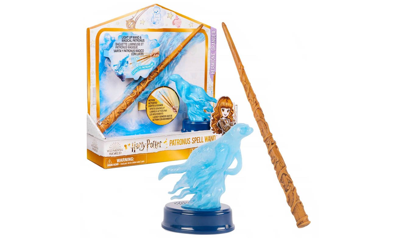 SPIN MASTER Wizarding World Różdżka Hermiony z figurką Patronusa 6064361