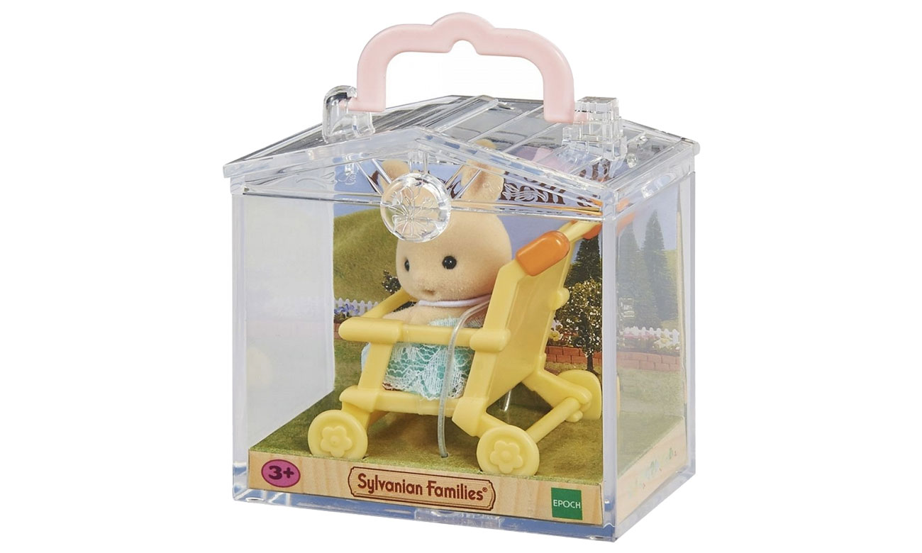 Sylvanian Families Przenośny Zestaw Królik W Wózku Spacerowym 5200