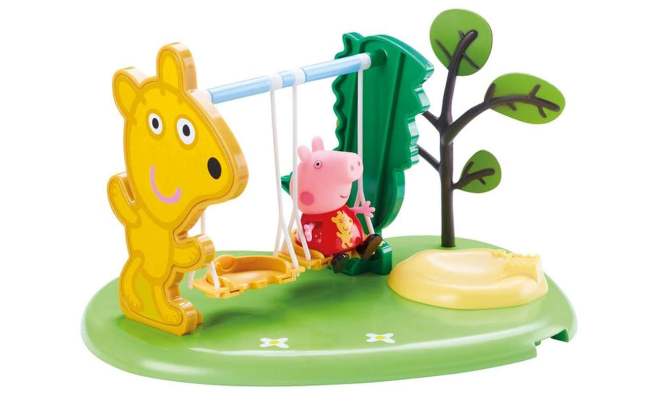 TM Świnka Peppa plac zabaw huśtawki z figurką PEP06149