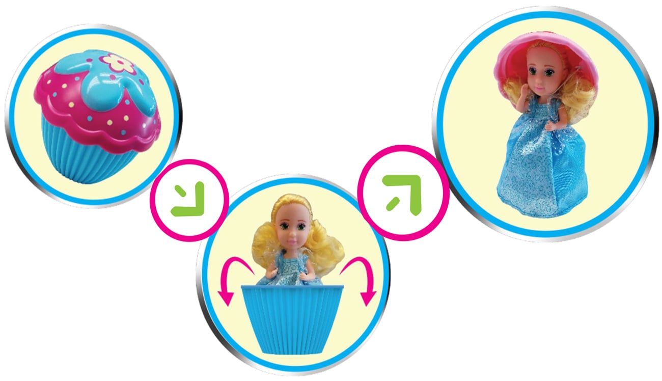 TM Toys Cupcake zmiana laleczki w babeczkę