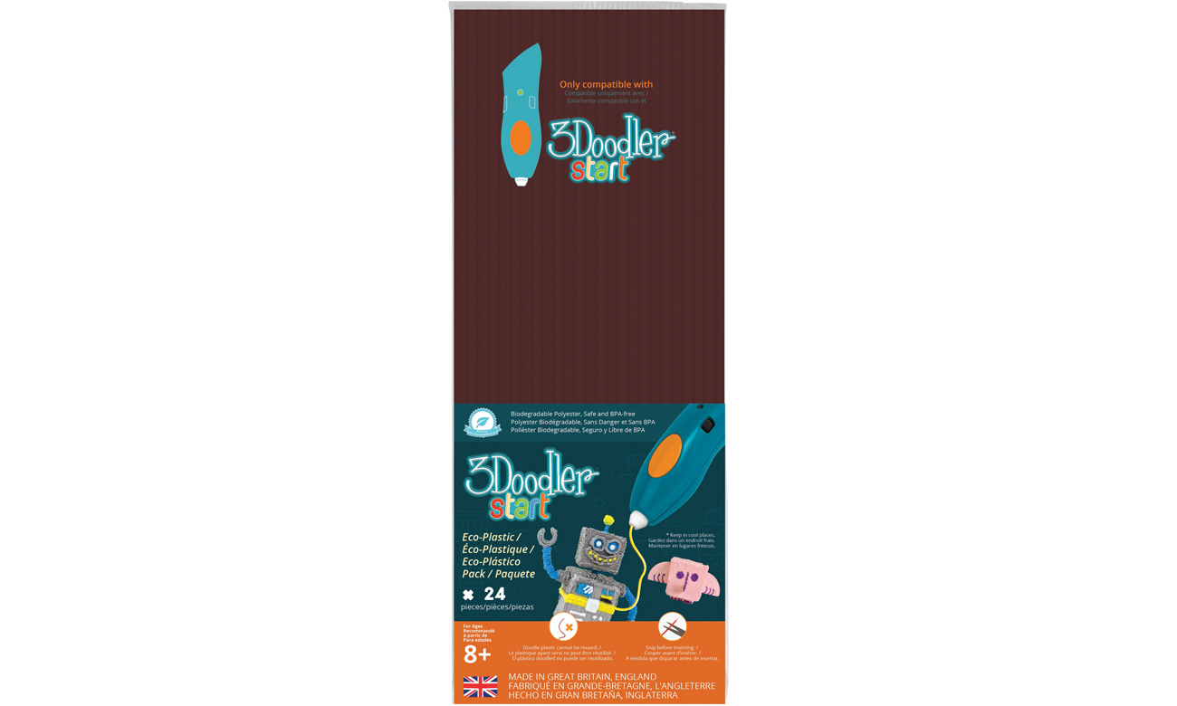 TM Toys 3Doodler Wkład jednokolorowy brązowy