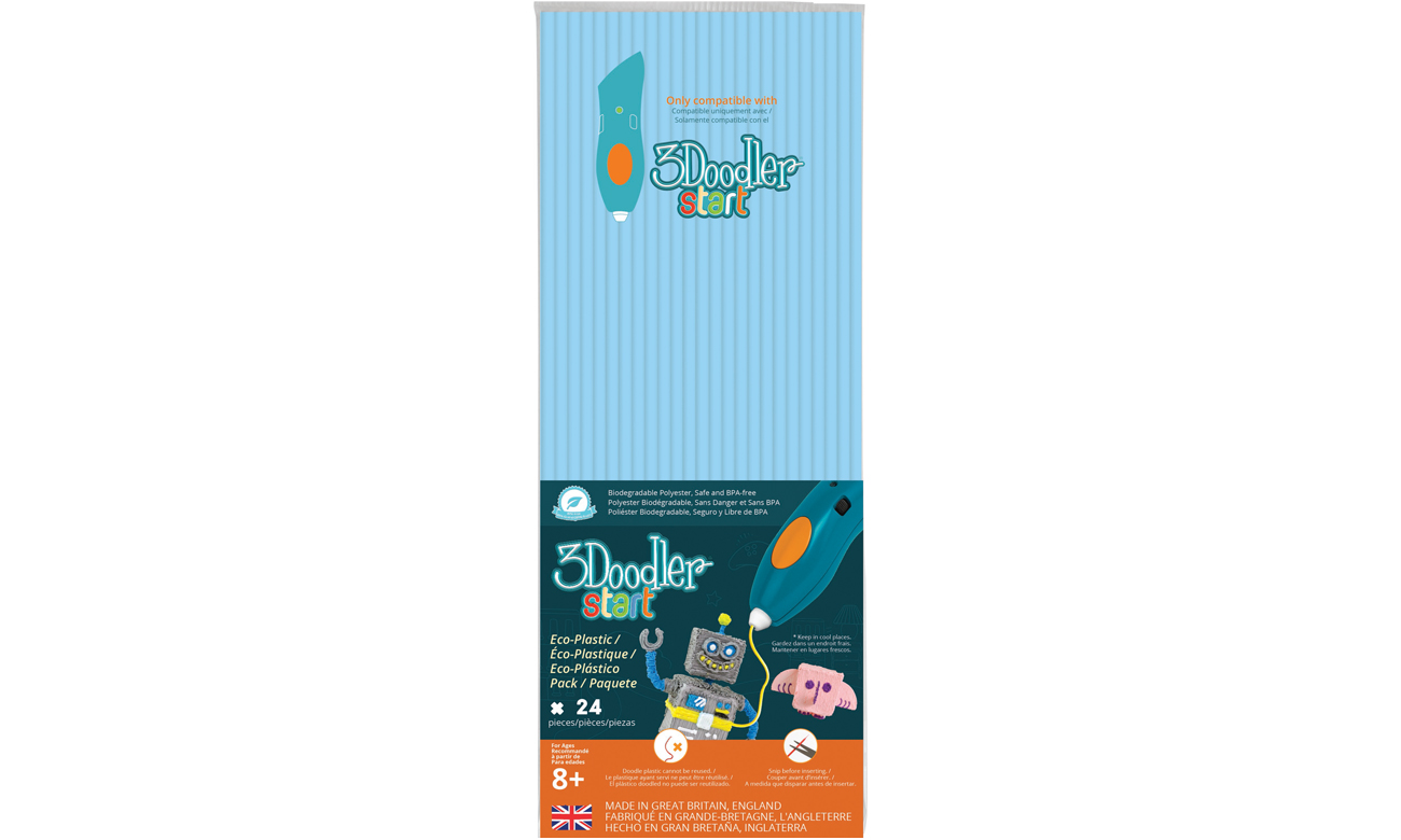 TM Toys 3Doodler Wkład jednokolorowy błękitny