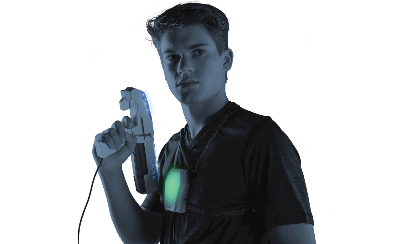 TM Toys LASER X Pistolet na podczerwień zestaw pojedyńczy