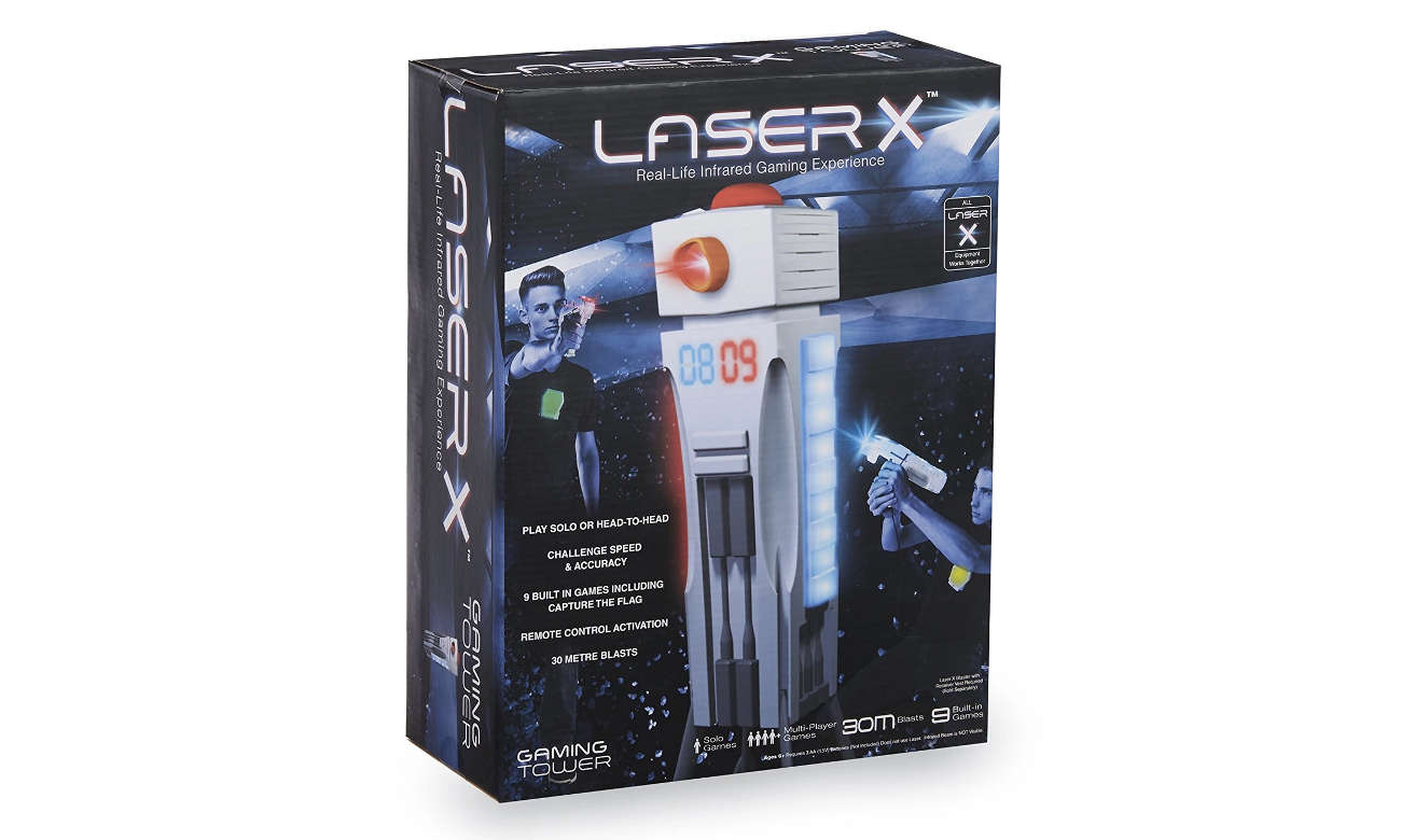 laser x wieża