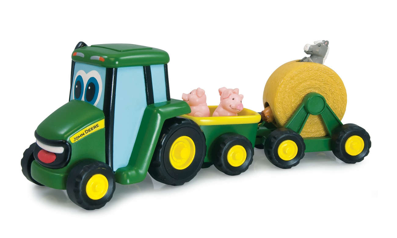 TOMY John Deere Ucz Się i Baw z Traktorem Johnny 46654