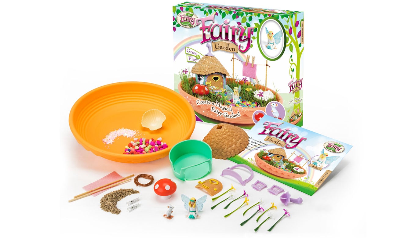 Educatief Natuurspeelgoed Tomy My Fairy Garden – Magische Waterlelies Tuin – Speelgoedset Met Feeënfiguur En Graszaad – Voor Kinderen Vanaf 4 Jaar Buitenspeelgoed Meisjes