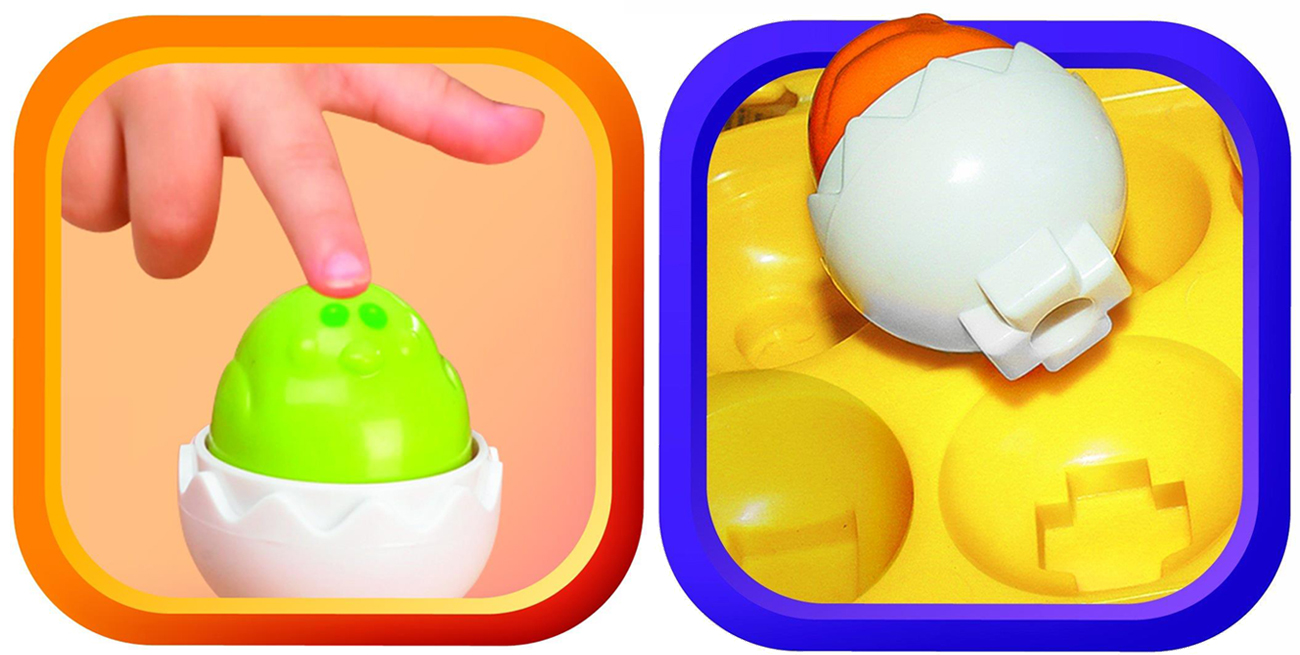 jajeczka z dźwiękami tomy E1581