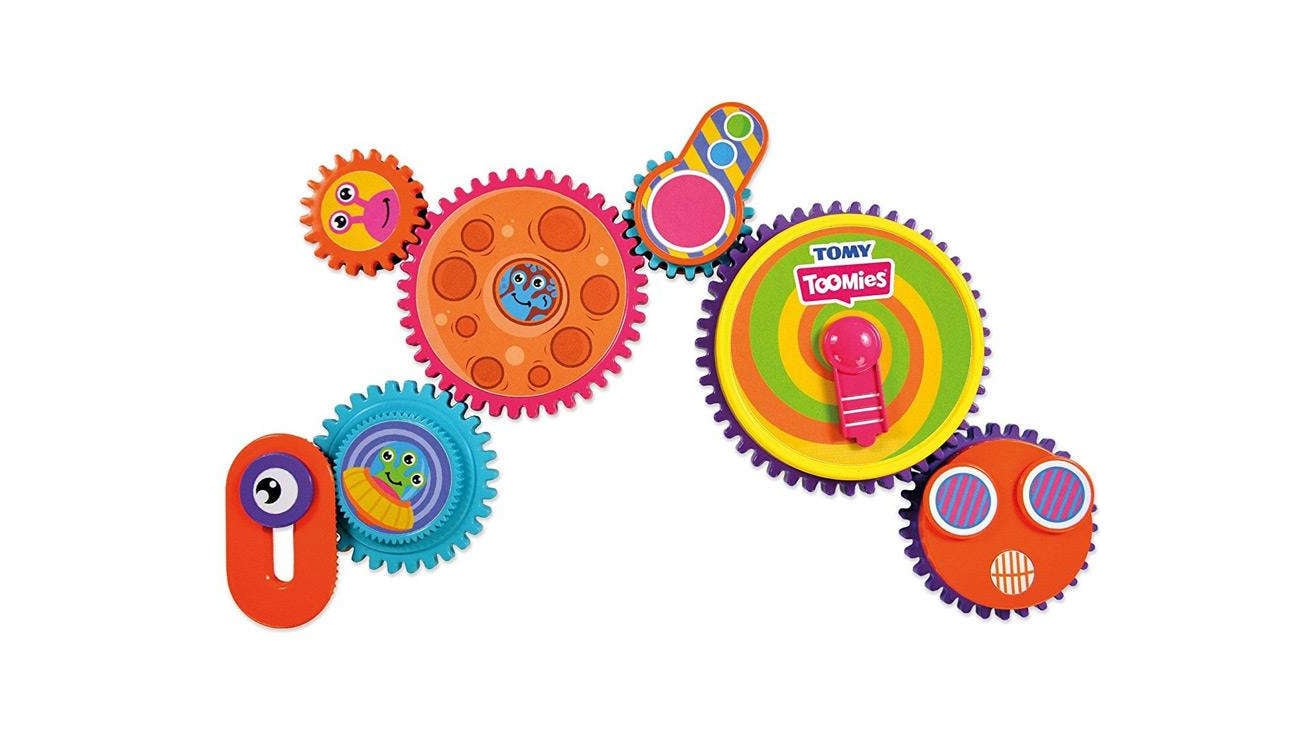 Zabawka edukacyjna TOMY Toomies magnetyczne zębatki E72759