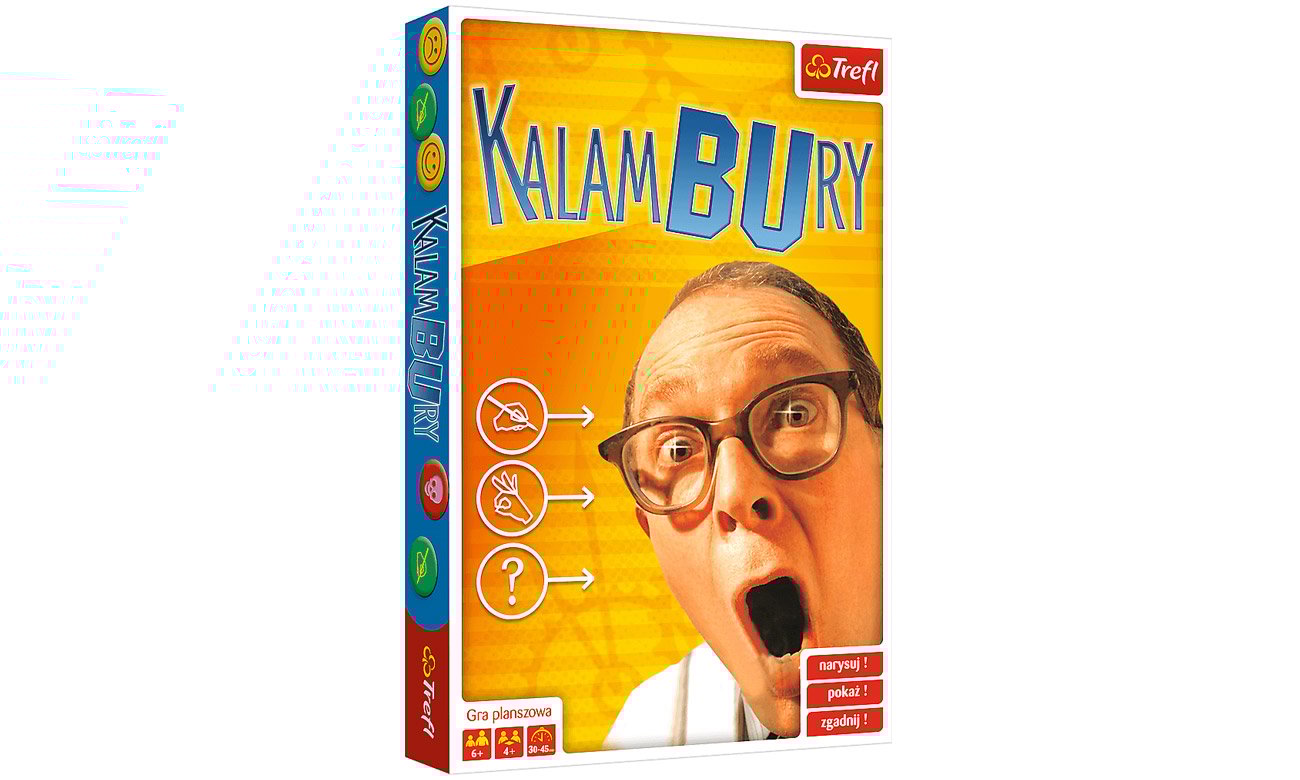 Gra dla małych dzieci Trefl Kalambury 00239