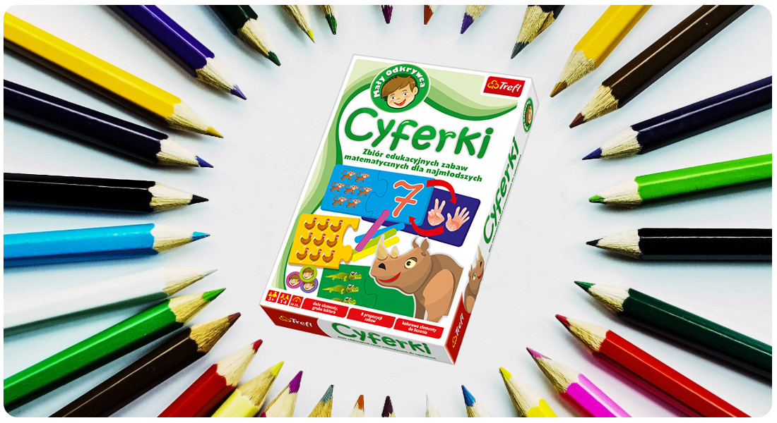 Trefl Mały Odkrywca: Cyferki