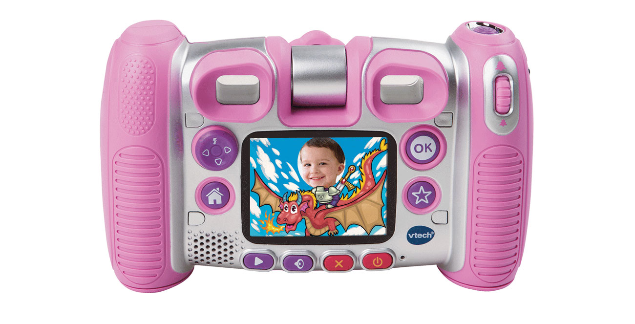 Zabawka interaktywna Vtech Kidizoom Twist Aparat cyfrowy różowy