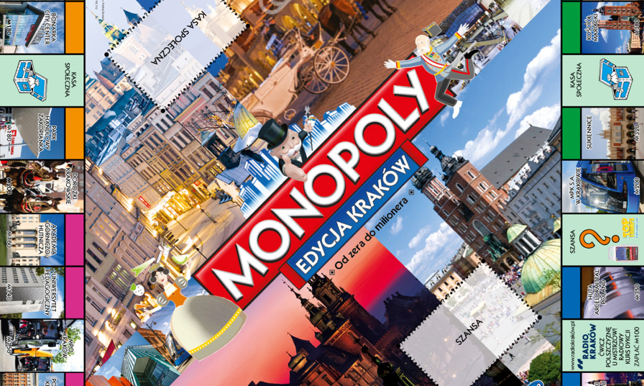 Winning Moves Monopoly Kraków