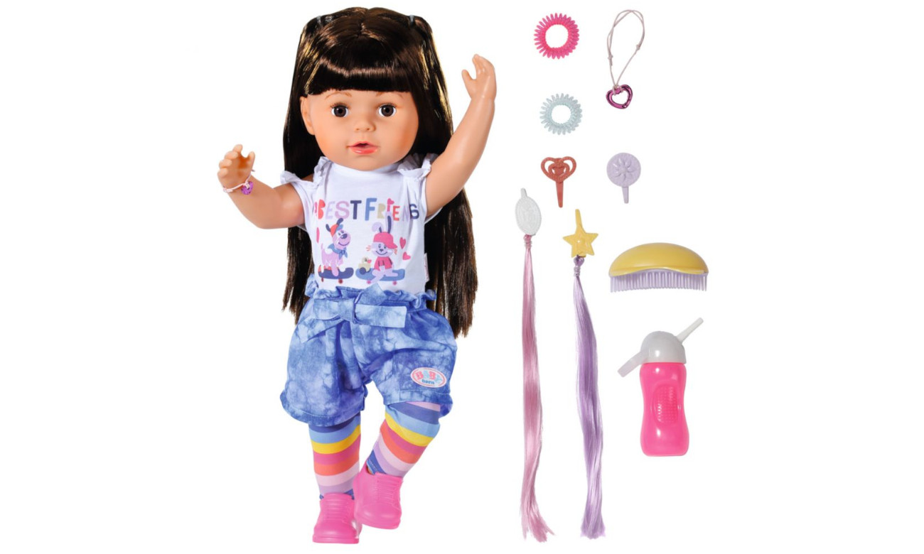 Zapf Creation Baby Born Lalka Siostrzyczka brunetka