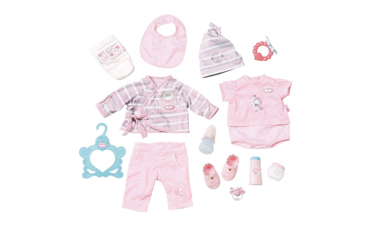 Zapf CreationBaby Annabell Zestaw ubranek z akcesoriami 4001167700181