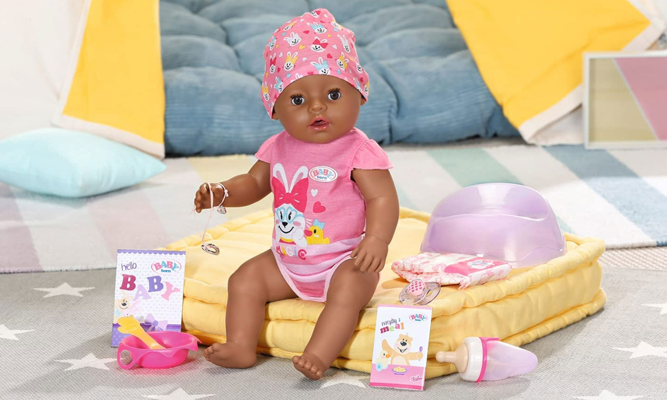 Zapf Baby Born Lalka interaktywna dziewczynka mała