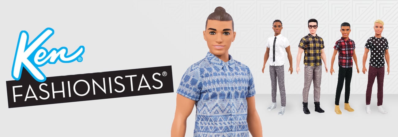 Ken Fashionistas lalki