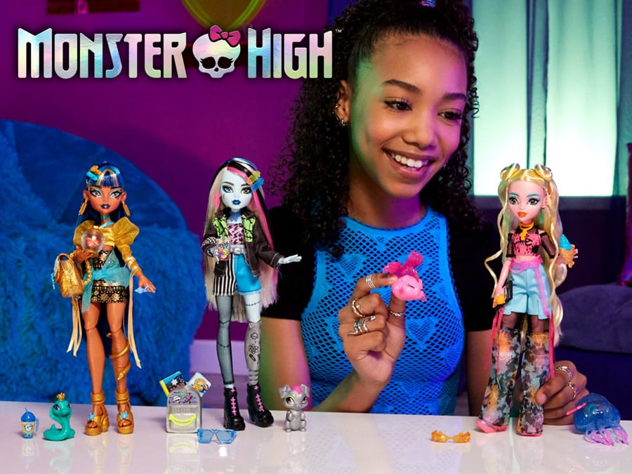 zestawy i lalki monster high